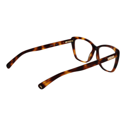 Longchamp Braune Acetat-Brille (Gestell)