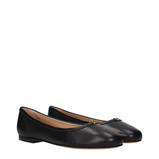 Chloé – Schwarze Ballerinas aus Leder