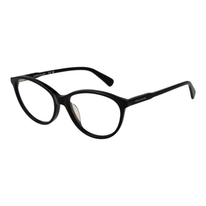 Longchamp Brille aus schwarzem Acetat (Gestell)