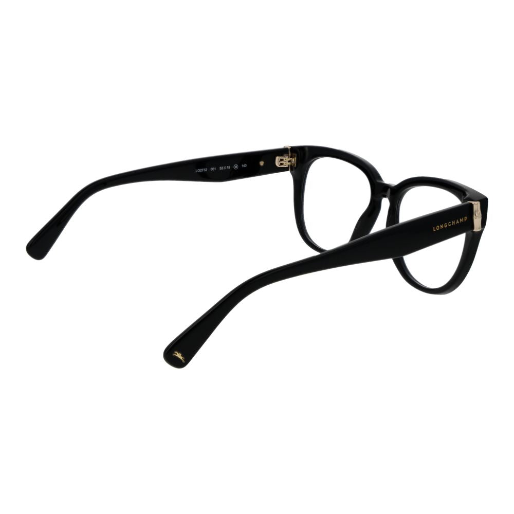 Longchamp Brille aus schwarzem Acetat (Gestell)