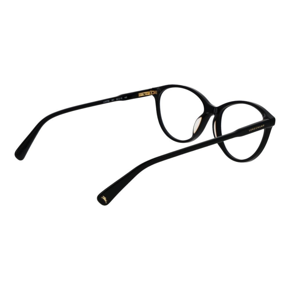 Longchamp Brille aus schwarzem Acetat (Gestell)