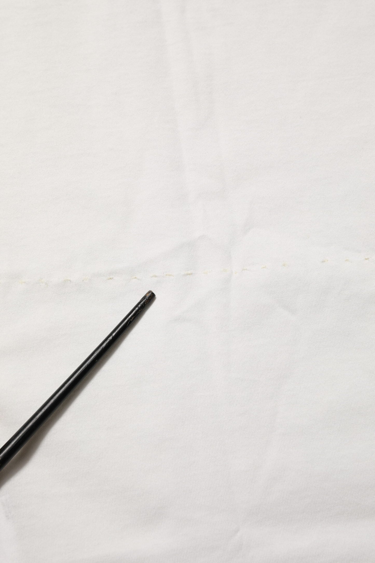 Dolce &amp; Gabbana – Weißes Herren-T-Shirt mit Rundhalsausschnitt und Logo-Print aus Baumwolle