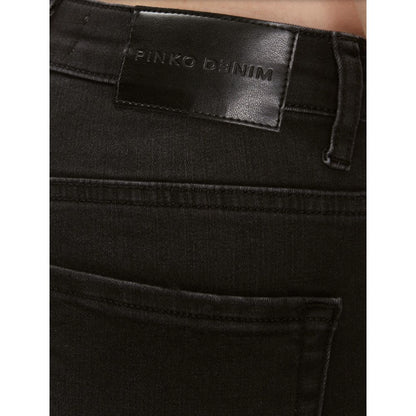 PINKO Schwarze Baumwolljeans für Damen
