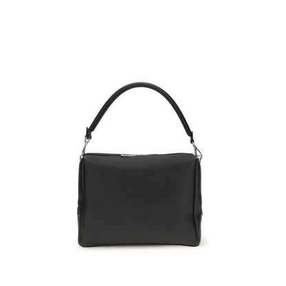 Fendi Schultertasche aus schwarzem Kalbsleder (Bos Taurus)