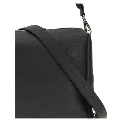 Fendi Schultertasche aus schwarzem Kalbsleder (Bos Taurus)
