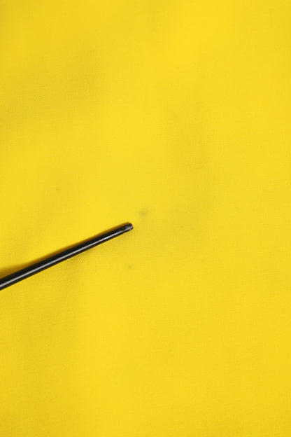 Dolce &amp; Gabbana – Ärmelloses Midi-Etuikleid aus Polyester in Gelb