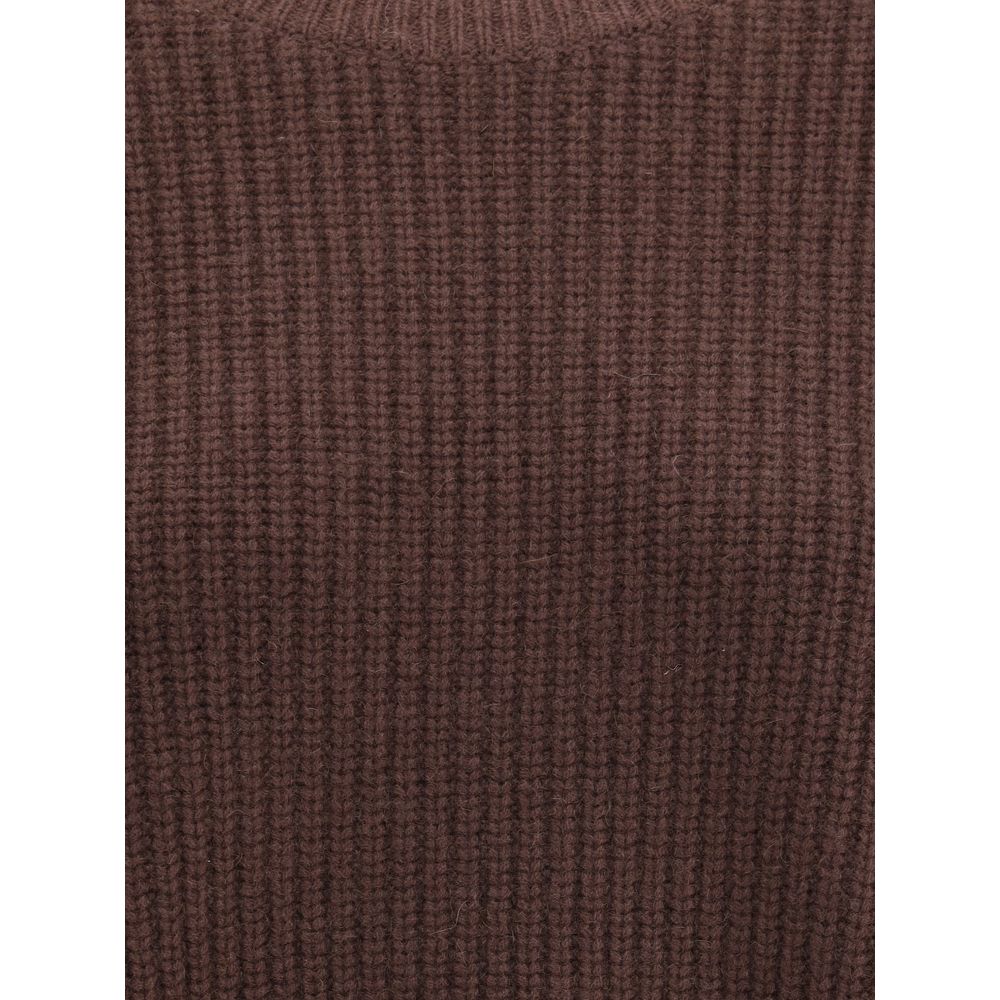 Loulou De Saison Brown Cashmere Cashmere Sweater