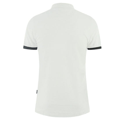 Aquascutum – Weißes Poloshirt aus Baumwolle