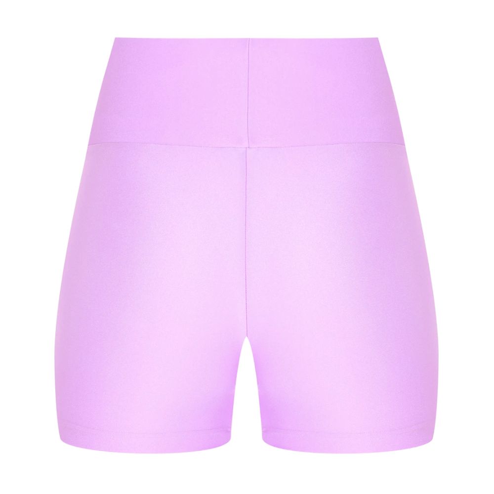 Comme Des Fuckdown – Lila Polyester-Shorts
