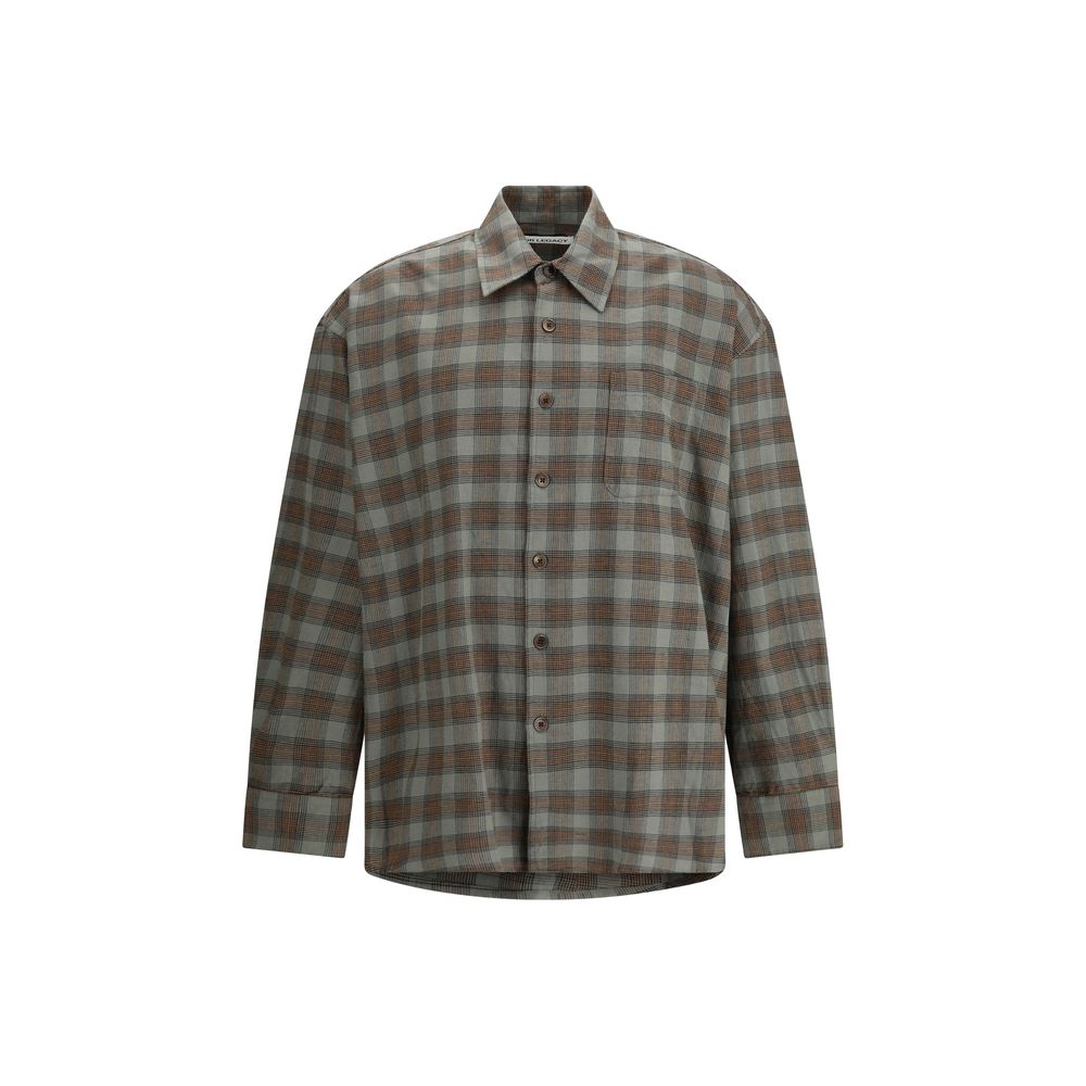 Our Legacy Flannel Check Borrowed Shirt