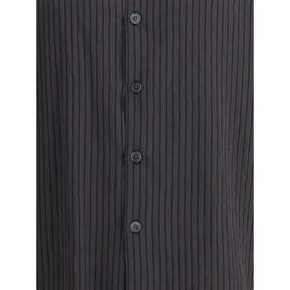 Our Legacy Gray Viscose Pattern Shirt