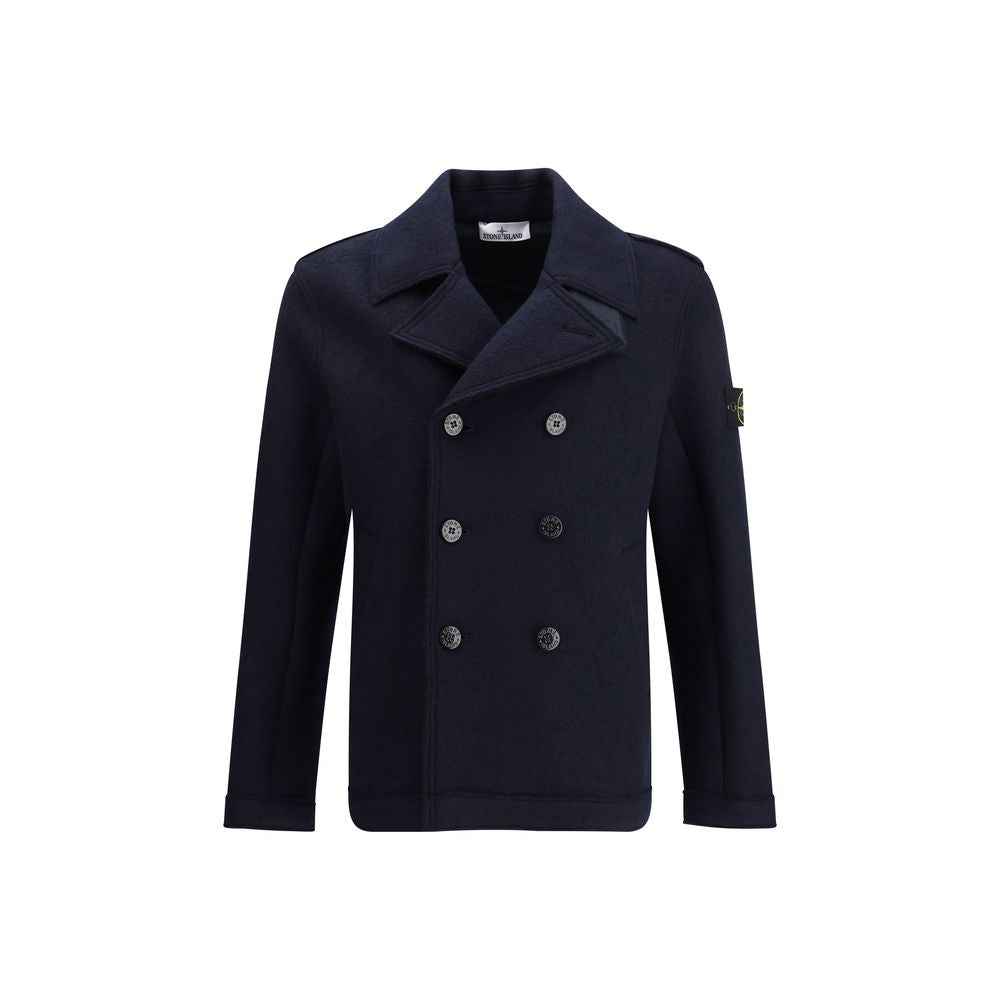 Stone Island Wollfilzmantel