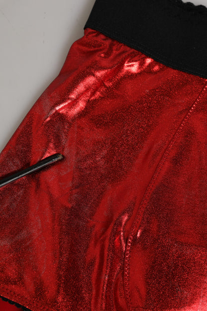 Dolce &amp; Gabbana – Roter Hüftgürtel aus Polyester mit hoher Taille für Damen