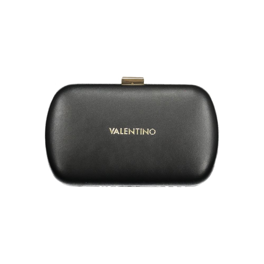 Mario Valentino Schwarze Polyethylen-Handtasche