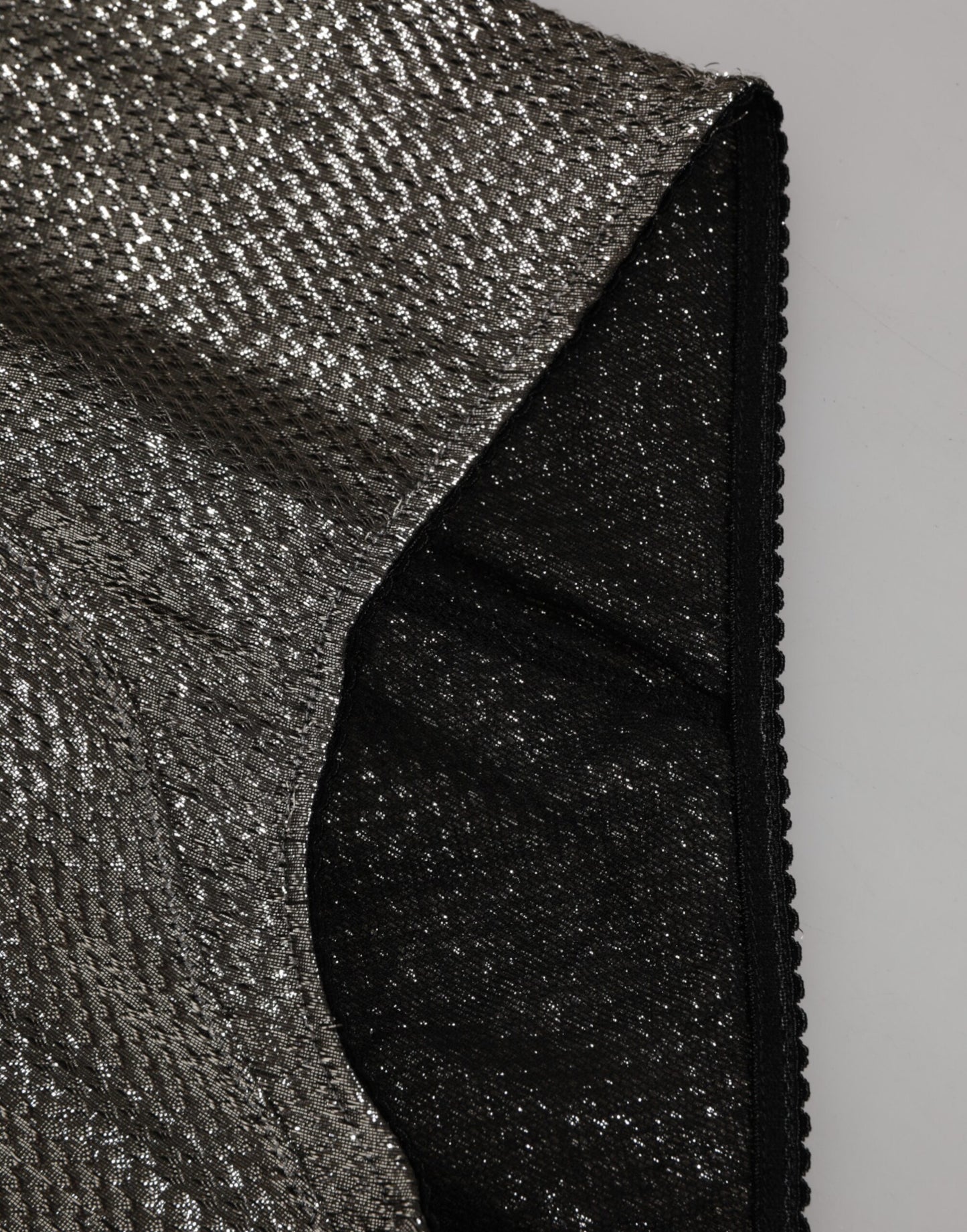 Dolce &amp; Gabbana – Slip-Miederhose aus Stretch-Seide in Grau