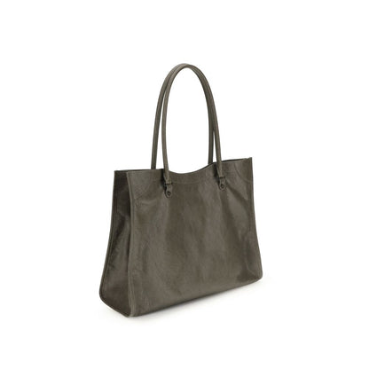 Balenciaga Grüne Lammleder-Schultertasche Modell Ovis Aries Aries