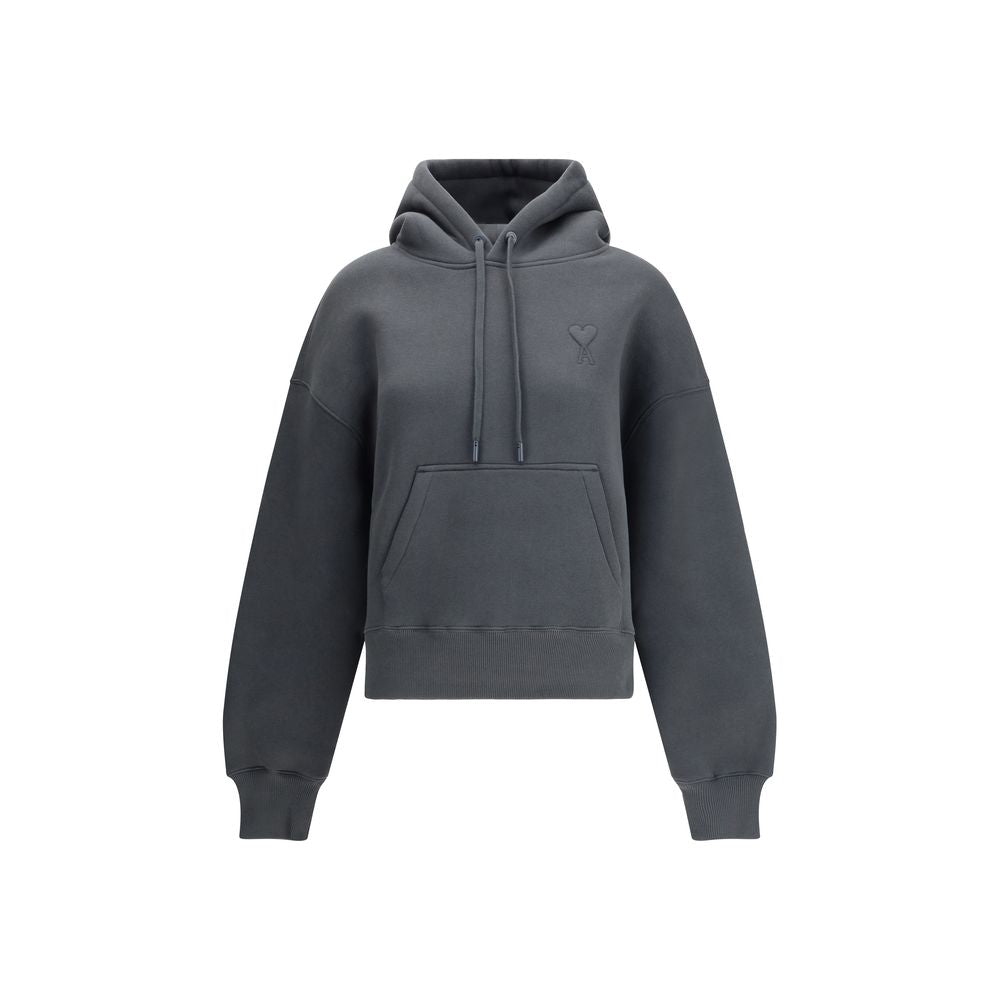 Graues Baumwoll-Sweatshirt von Ami Paris