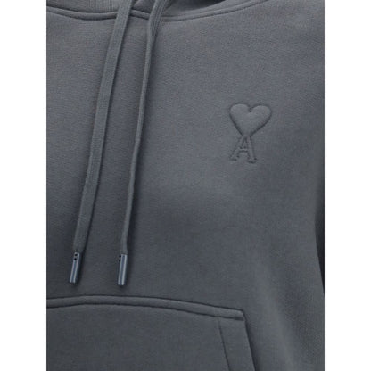 Graues Baumwoll-Sweatshirt von Ami Paris