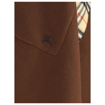 Burberry Wende-Cape aus Wolle und Kaschmir mit Karomuster