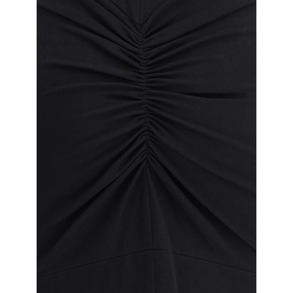 Jacquemus – Langes Alba-Kleid in Schwarz