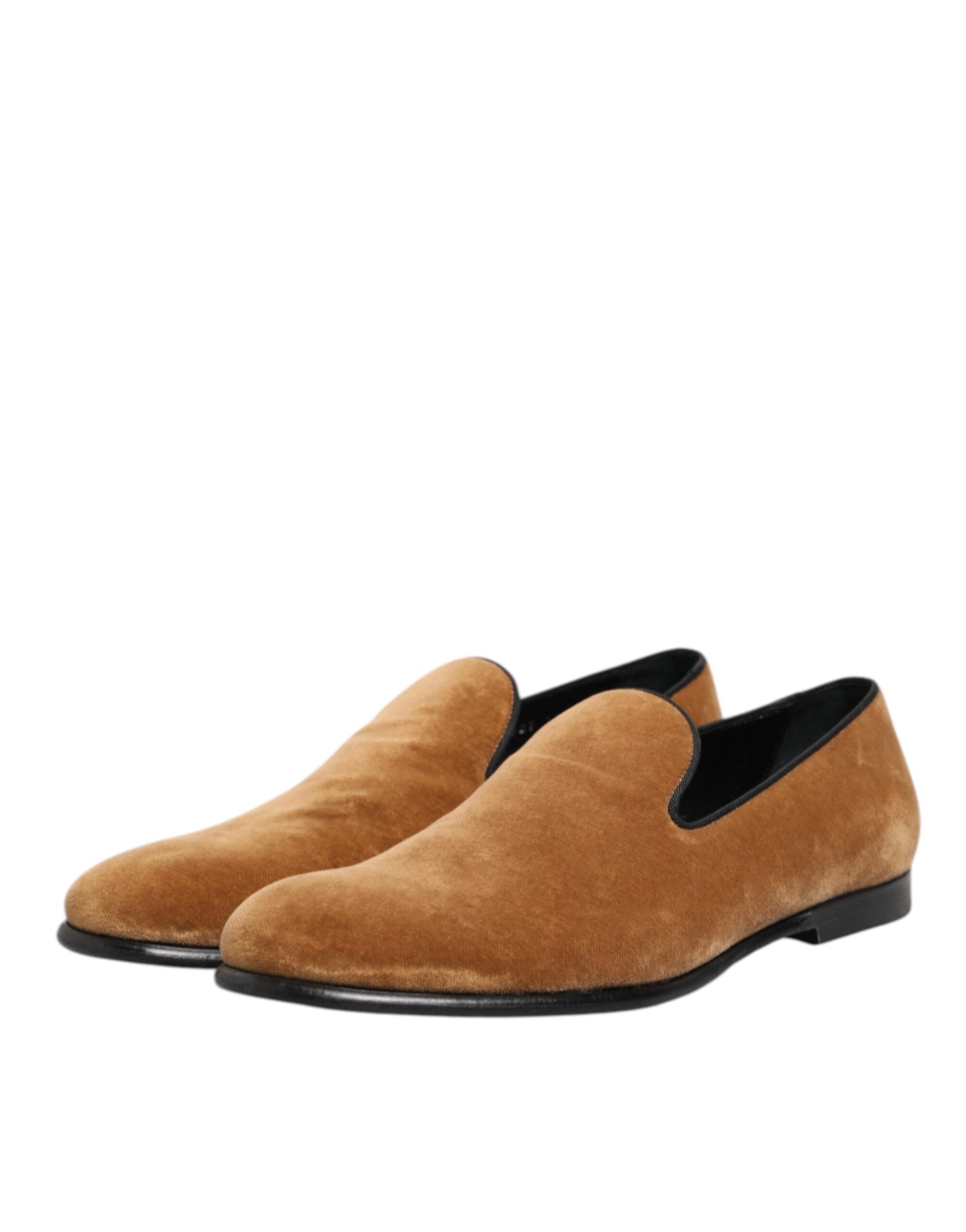 Dolce &amp; Gabbana Herren Slipper aus Wildleder in Braun