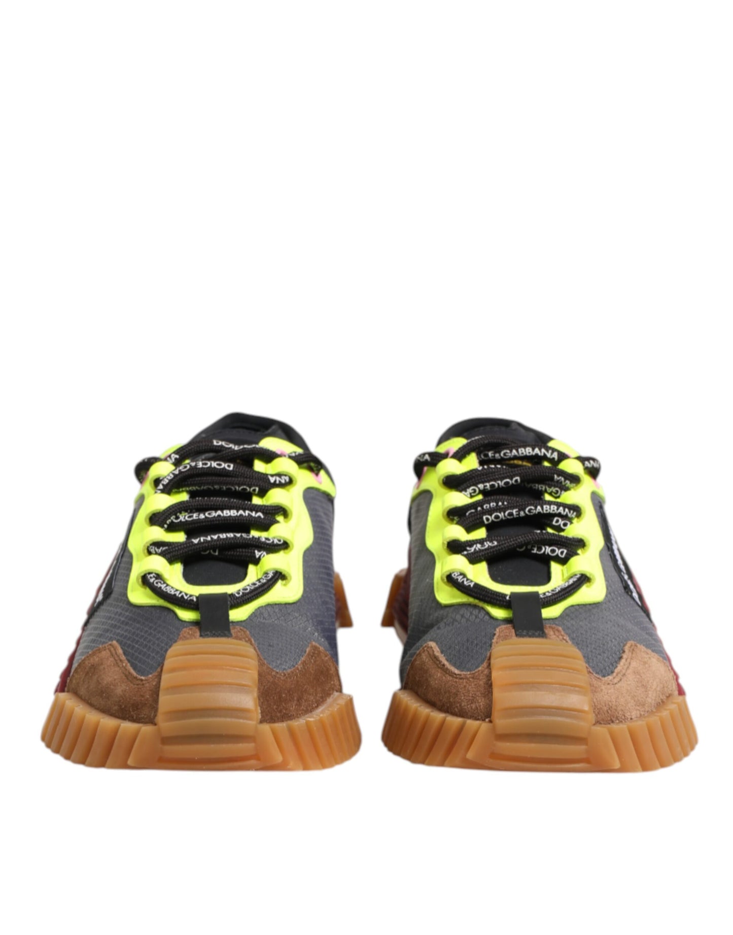 حذاء سنيكرز دولتشي آند غابانا متعدد الألوان من النايلون منخفض الرقبة NS1