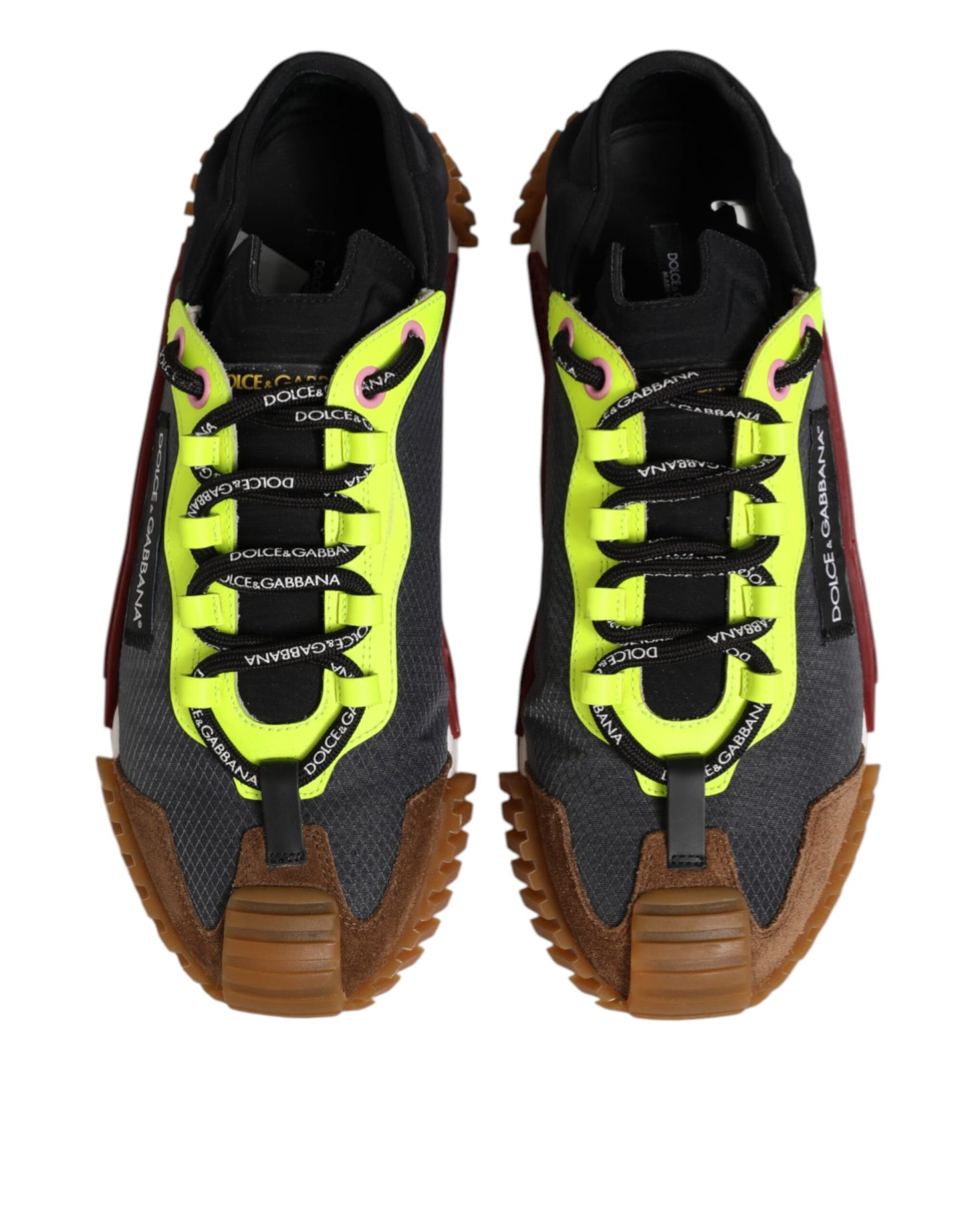 حذاء سنيكرز دولتشي آند غابانا متعدد الألوان من النايلون منخفض الرقبة NS1