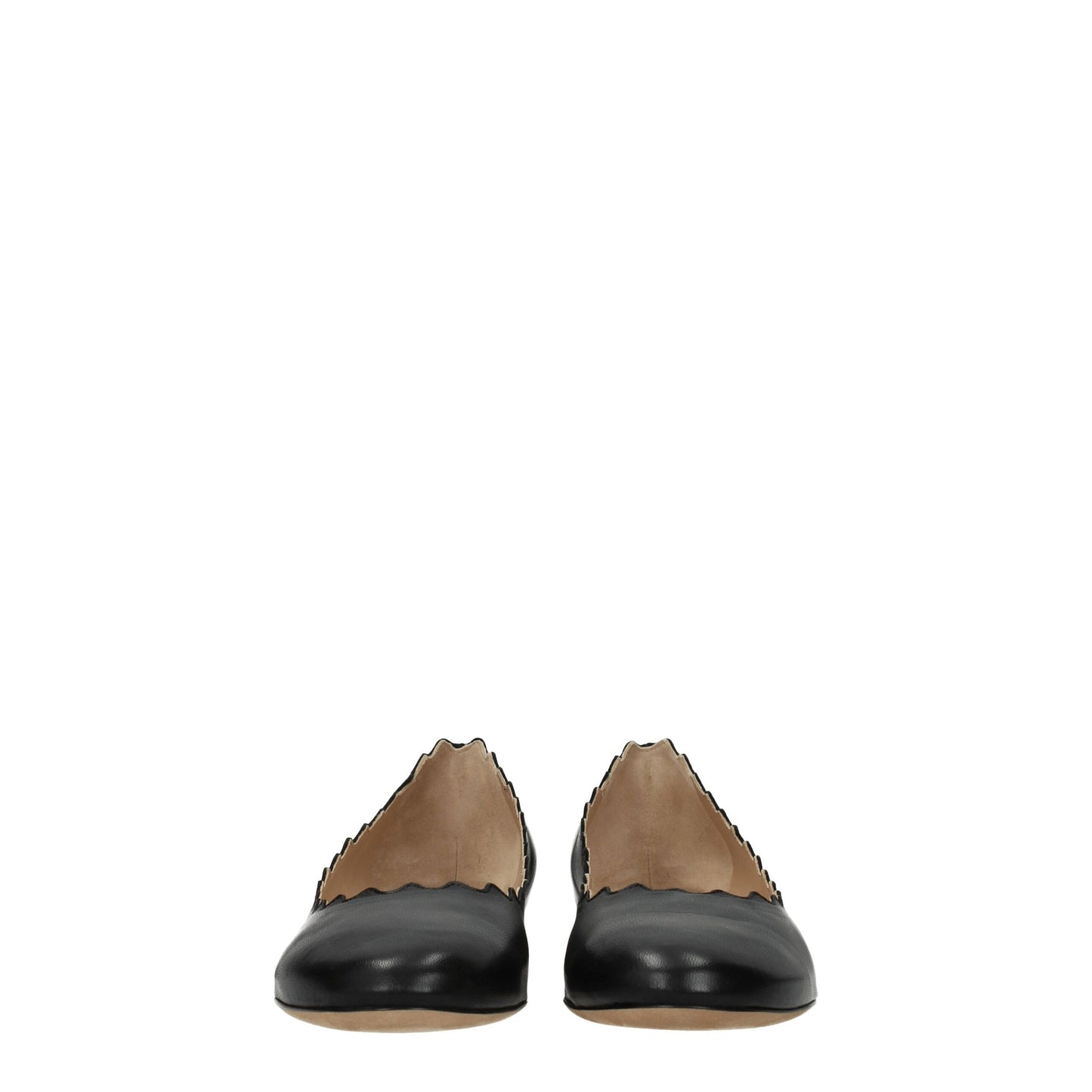 Chloé – Schwarze Ballerinas aus Leder