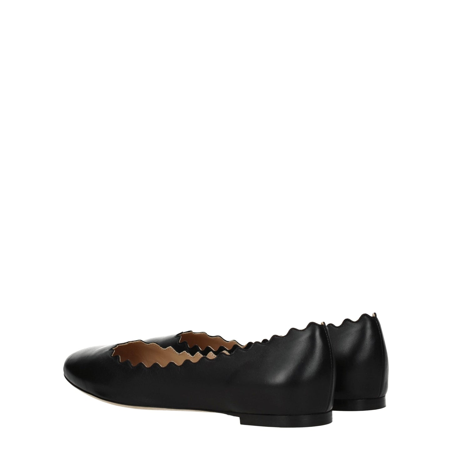 Chloé – Schwarze Ballerinas aus Leder