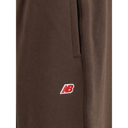 New Balance braune Baumwoll-Jogginghose (Trainingshose)