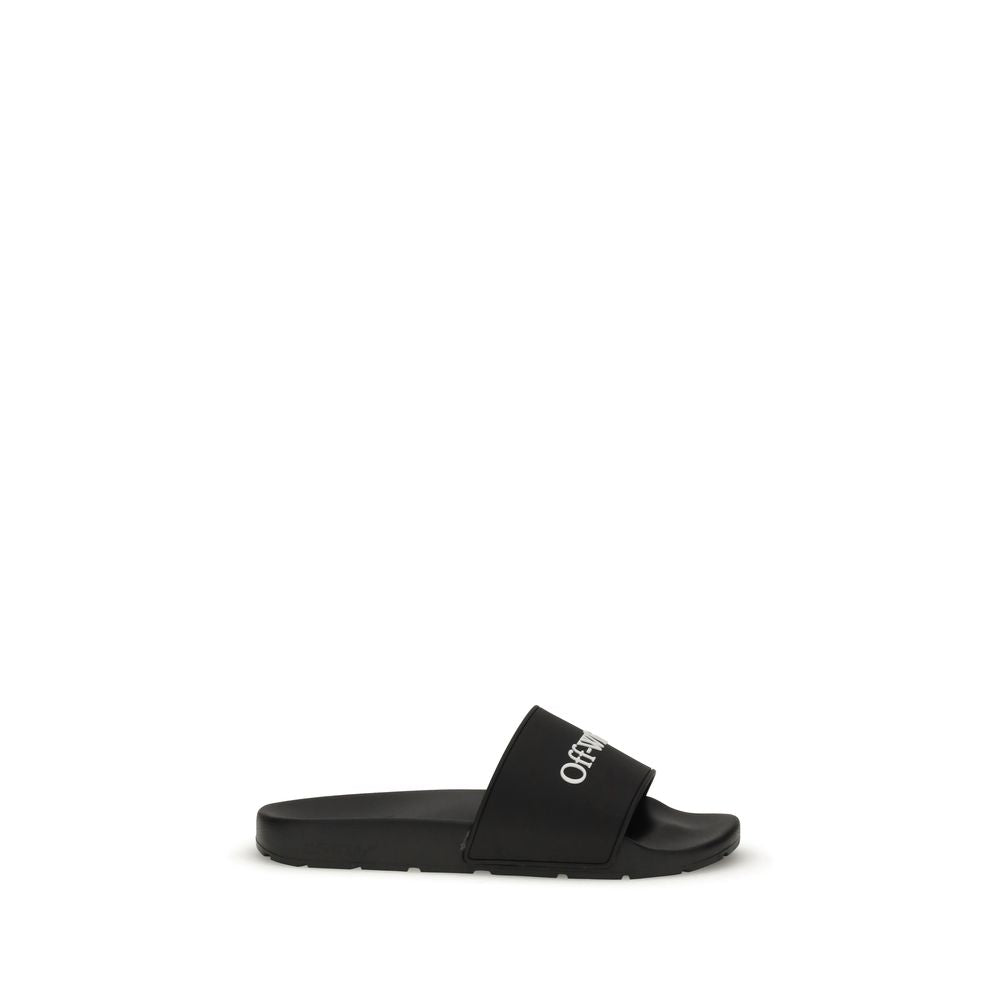 Off-White Sandalen aus Polyethylen in Schwarz