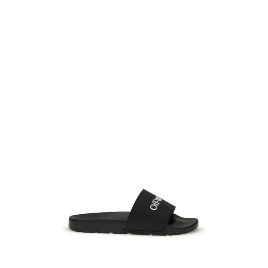 Off-White Sandalen aus Polyethylen in Schwarz