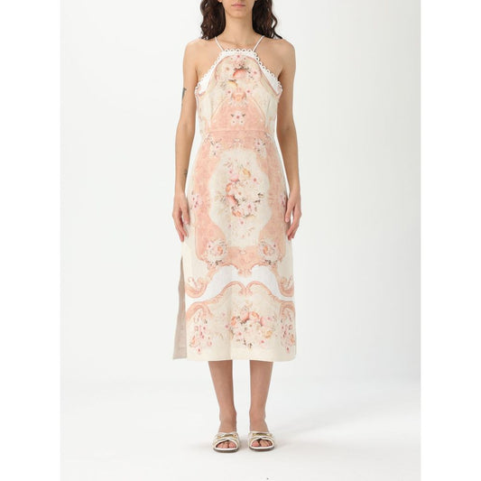 فستان توين سيت متعدد الألوان من الكتان