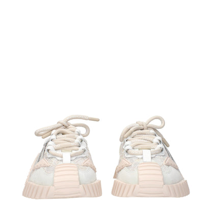 Dolce &amp; Gabbana – Graue Stoff-Sneaker