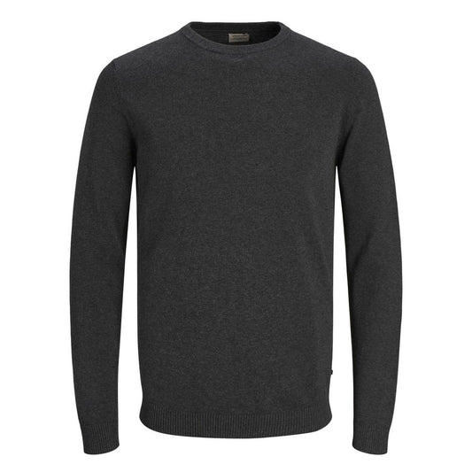 Jack Jones Gray Cotton Sweatshirt