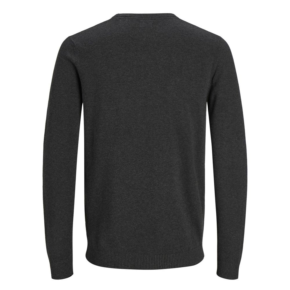 Jack Jones Gray Cotton Sweatshirt