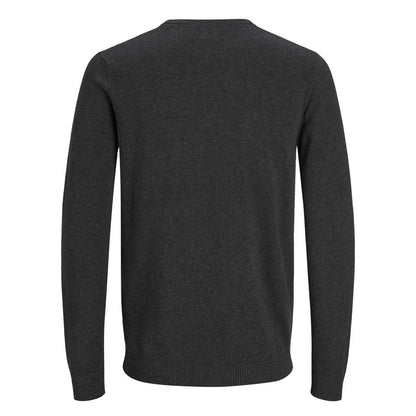 Jack Jones Gray Cotton Sweatshirt