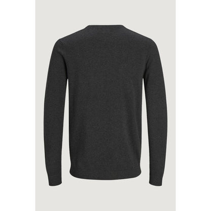 Jack Jones Gray Cotton Sweatshirt