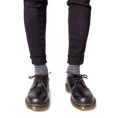 Dr. Martens – Oxfords und Derbies aus schwarzem Leder