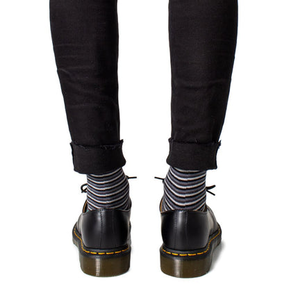 Dr. Martens – Oxfords und Derbies aus schwarzem Leder