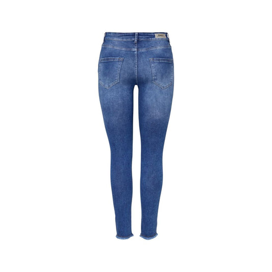 Only Blue Cotton Skinny Jean