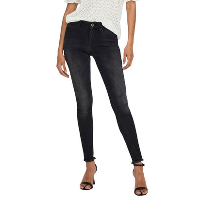 Only Black Cotton Skinny Jean