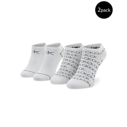 Calvin Klein – Weiße Baumwollsocken