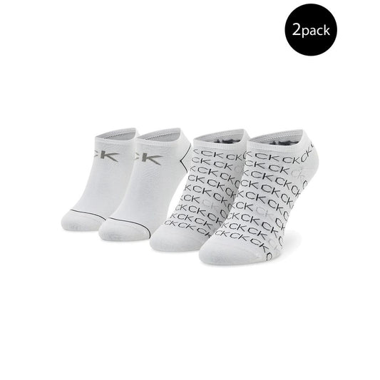 Calvin Klein – Weiße Baumwollsocken