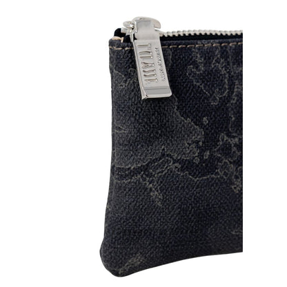 Alviero Martini Prima Classe schwarze Polyester-Geldbörse