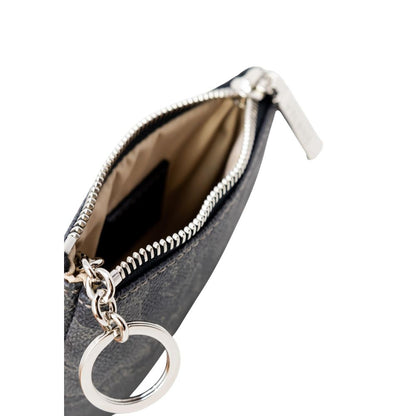 Alviero Martini Prima Classe schwarze Polyester-Geldbörse