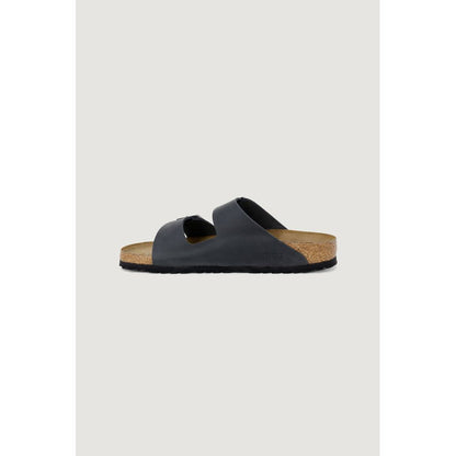 Birkenstock – Schwarze Synthetik-Slipper