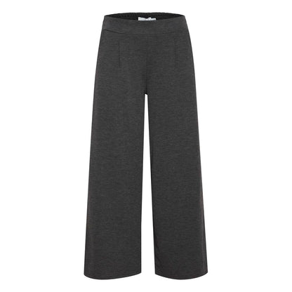 ICHI Graue Hose aus recyceltem Polyester
