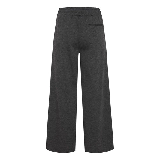ICHI Graue Hose aus recyceltem Polyester