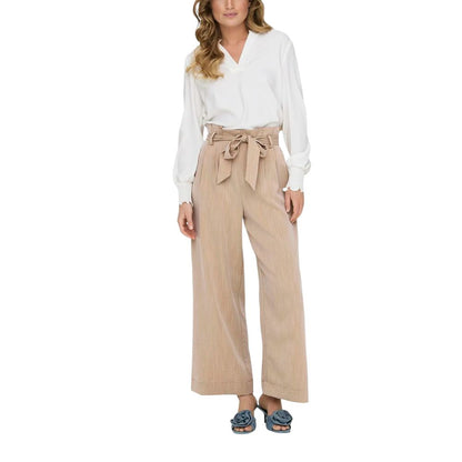 Only – Beige Viskosehose